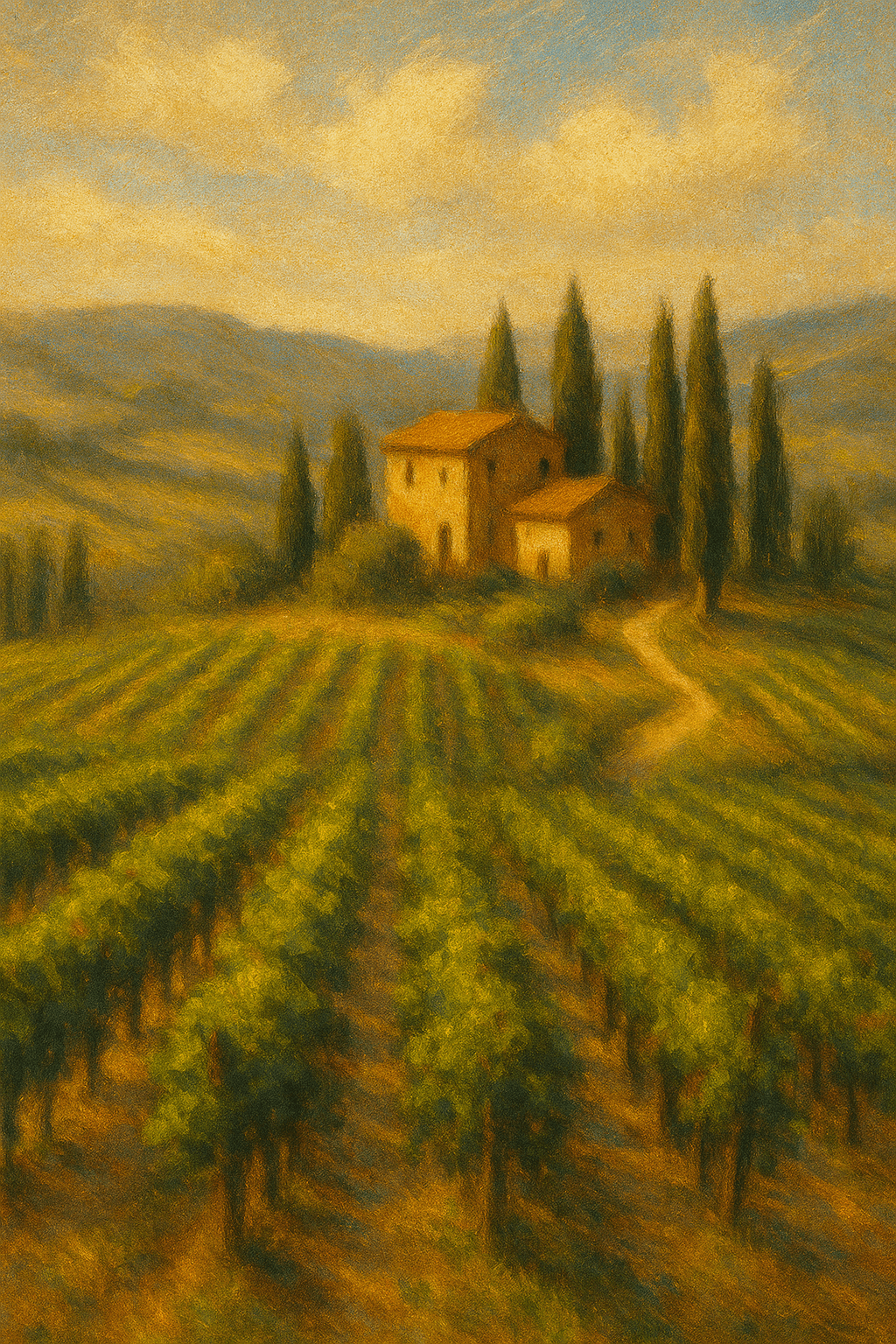 Wine cellar background